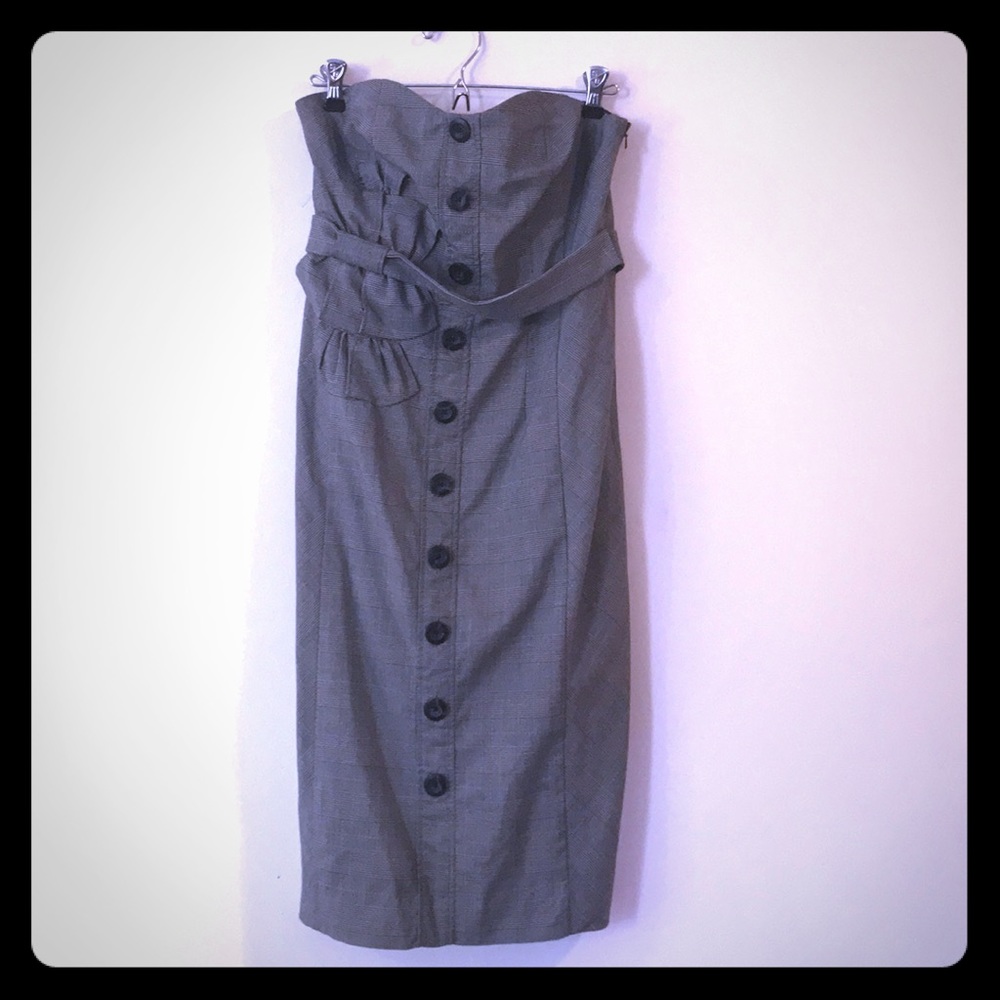 SALE: Anthropologie Floreat Strapless Dress